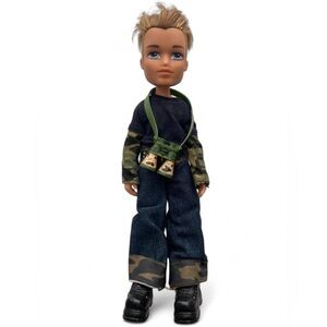 Bratz Wild Life Cameron Doll – Camo Outfit, Boots & Binoculars | 2000s Vintage